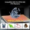 Dual-Sided Textured PEI Build Plate with & without QR Code for Bambu Lab X1/P1/A1 – 257×257mm Spring Steel Plate - Image 5