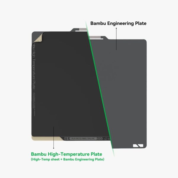 Bambu Lab Smooth PEI High Temperature Plate + Bambu Engineering Plate for (X1, P1 & A1 Series) - Image 3