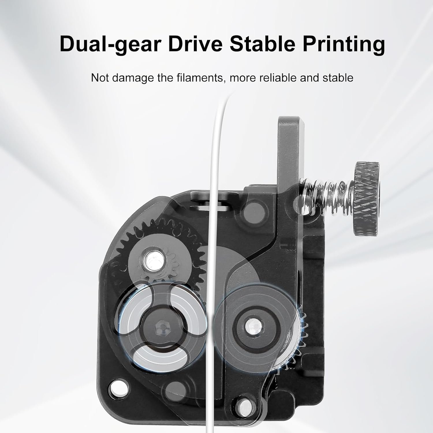 Upgrade High Speed Extrusion Kit Dual Gear Feeding Extrusion Mechanism Kit for K1/K1 Max/K1C 3D Printer - Image 7