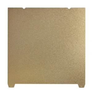 Creality K1 Max Double-Sided Gold PEI Textured Spring Steel Build Plate – 310 × 315mm
