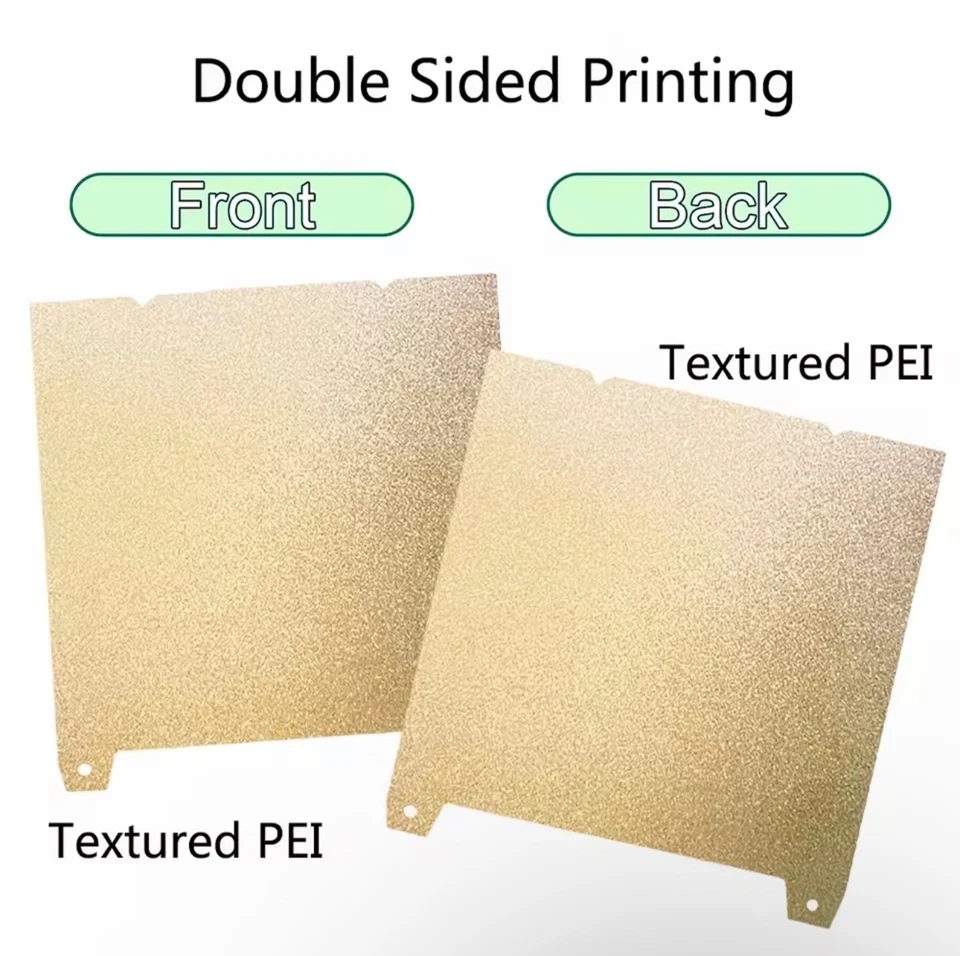 Double-Sided PEI Spring Steel Build Plate 235×235mm – Ender-3 V3 KE, Ender-3 V3 SE, Creality K1 & K1C - Image 2