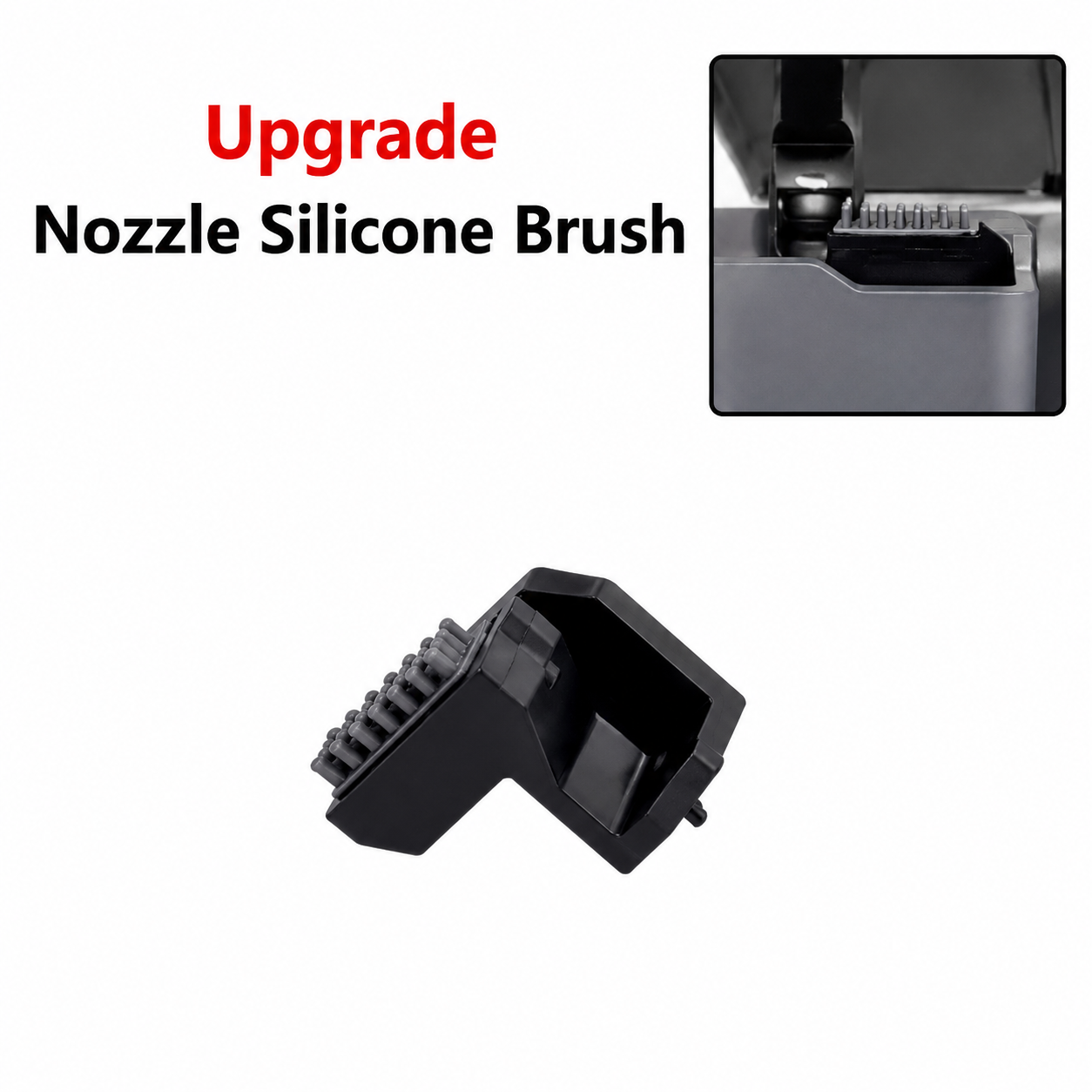 Silicone Wiper Brush Replacement for Bambu Lab X1/P1 Series – 6 Pcs - Image 3