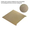 Creality K1 Max Double-Sided Gold PEI Textured Spring Steel Build Plate – 310 × 315mm - Image 5