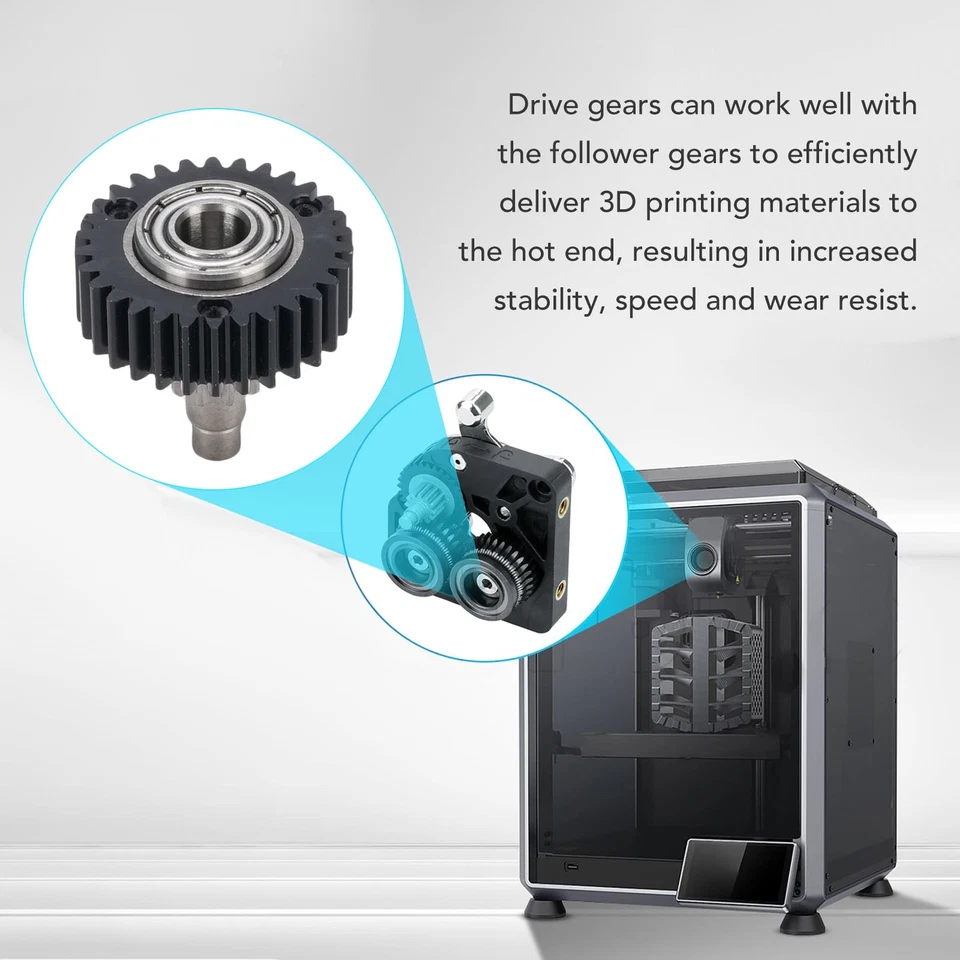 High-Quality Extruder Transmission Reduction Gear Set for Creality K1, K1C & K1 Max - Image 4