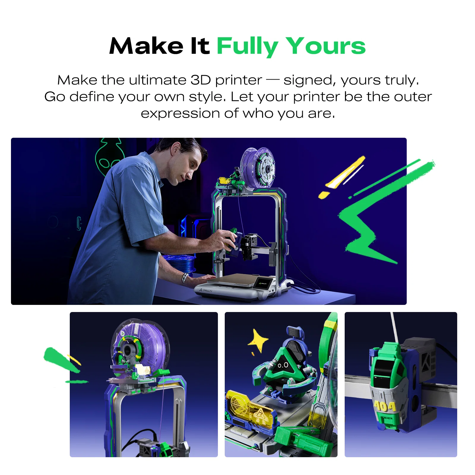 Creality Ender-3 V4 Combo 3D Printer - Image 9