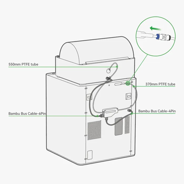 Bambu Lab Filament Buffer for X1 Series and P1 Series - Image 4